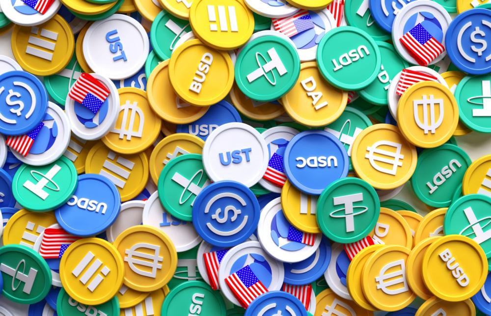 Illustration of stablecoins